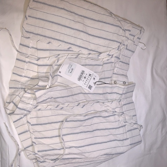 Beachy Zara stripped rustic shorts - Picture 2 of 6